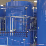 Rundbehälter aus Plattenmaterial, Wickelrohr und Verbundwerkstoffen